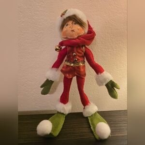 Annalee Red & Apple Green Elf